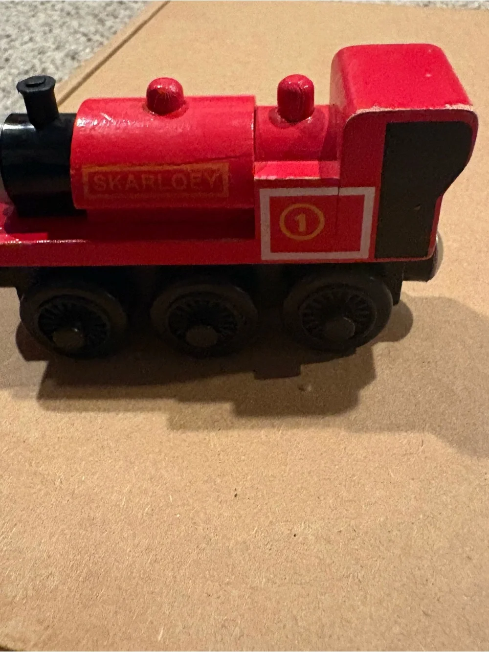 Skarloey Red Thomas the Tank Engine & Friends Wooden Railway Train 2003 Vintage